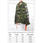 Off-white C O VIRGIL abloh 18SS Badge Ribbon Arrow Camo Armbands Jacket