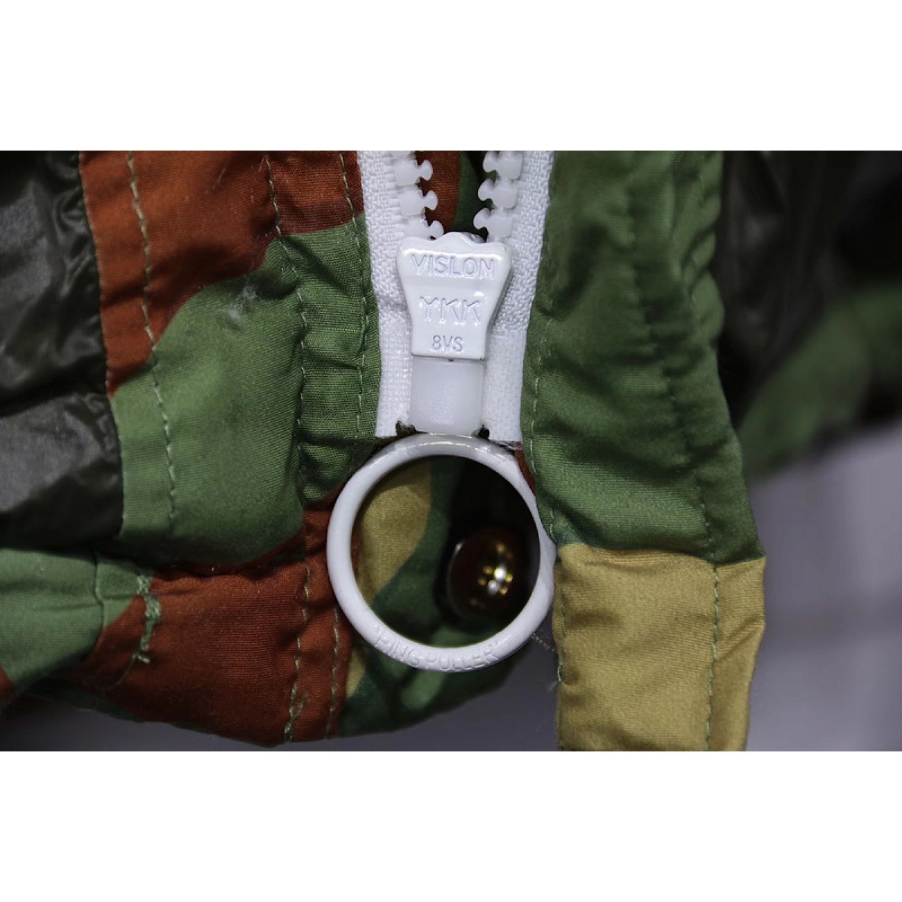 Off-white ow17fw Striped arrow camouflage coat