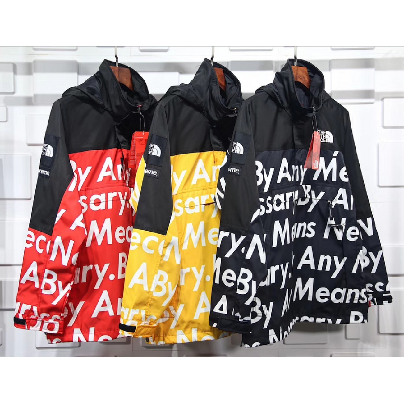  Supreme The North Face 17FW TNF Caption jacket