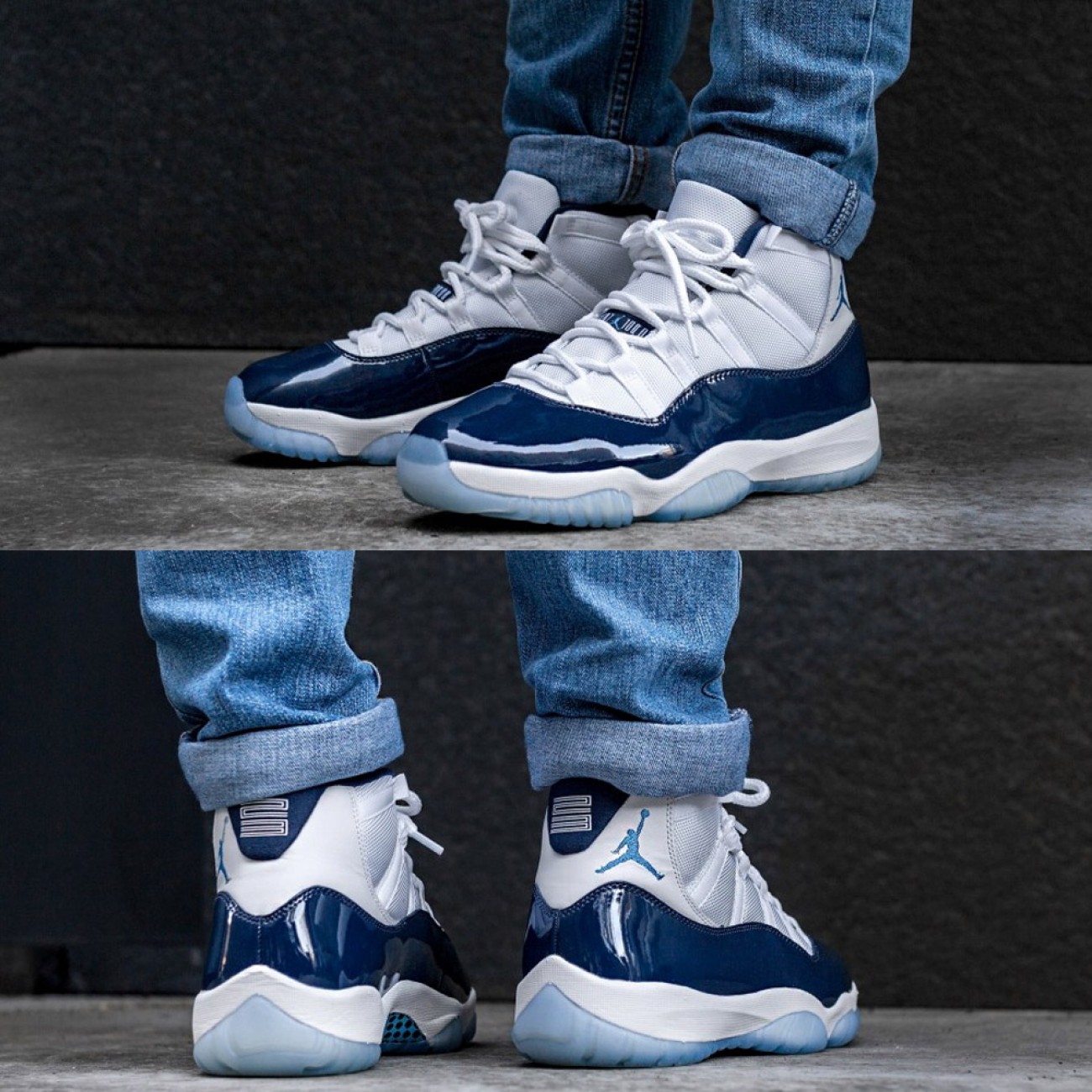 AIR JORDAN 11 RETRO WHITE/MIDNIGHT NAVY WIN LIKE 82