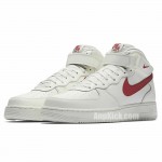 Air Force 1 Red And White Mid Mens Womens Nike AF1 315123-126