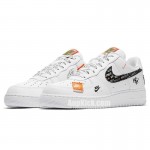 Nike Air Force 1 07 Low Premium "Just Do It / JDI" Custom Air Forces AF1 AR7719-100