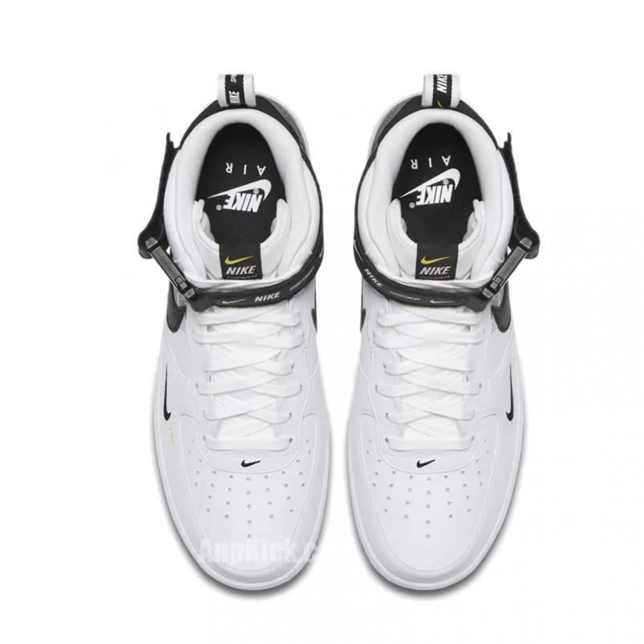 Nike Air Force 1 Mid 07 LV8 Utility White Black Shoes 804609-103