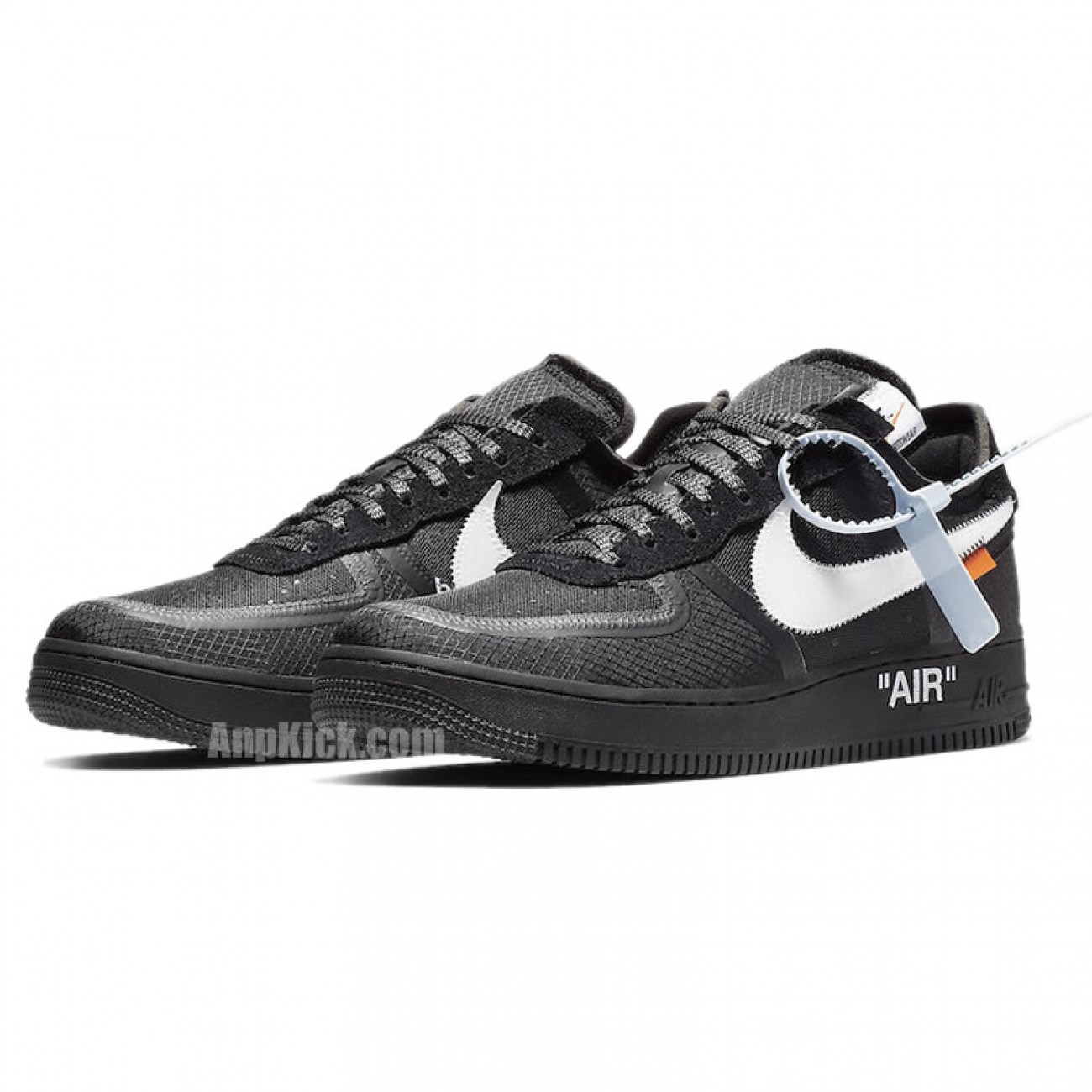 Off-White x Nike Air Force 1 Low "Black/White" Shoes AO4606-001