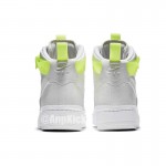 White Air Forces Ones 1 Green Magic Stick High "07 VIP" QS 573967-101