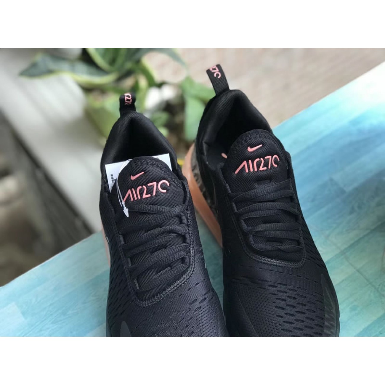 Nike Air Max 270 "Camo Heels" Black AQ6239-001