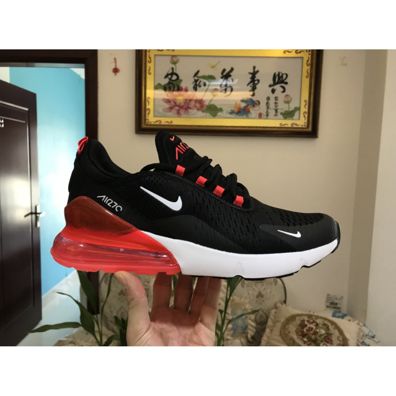 Nike Air Max 270 Black Red AH8050-016