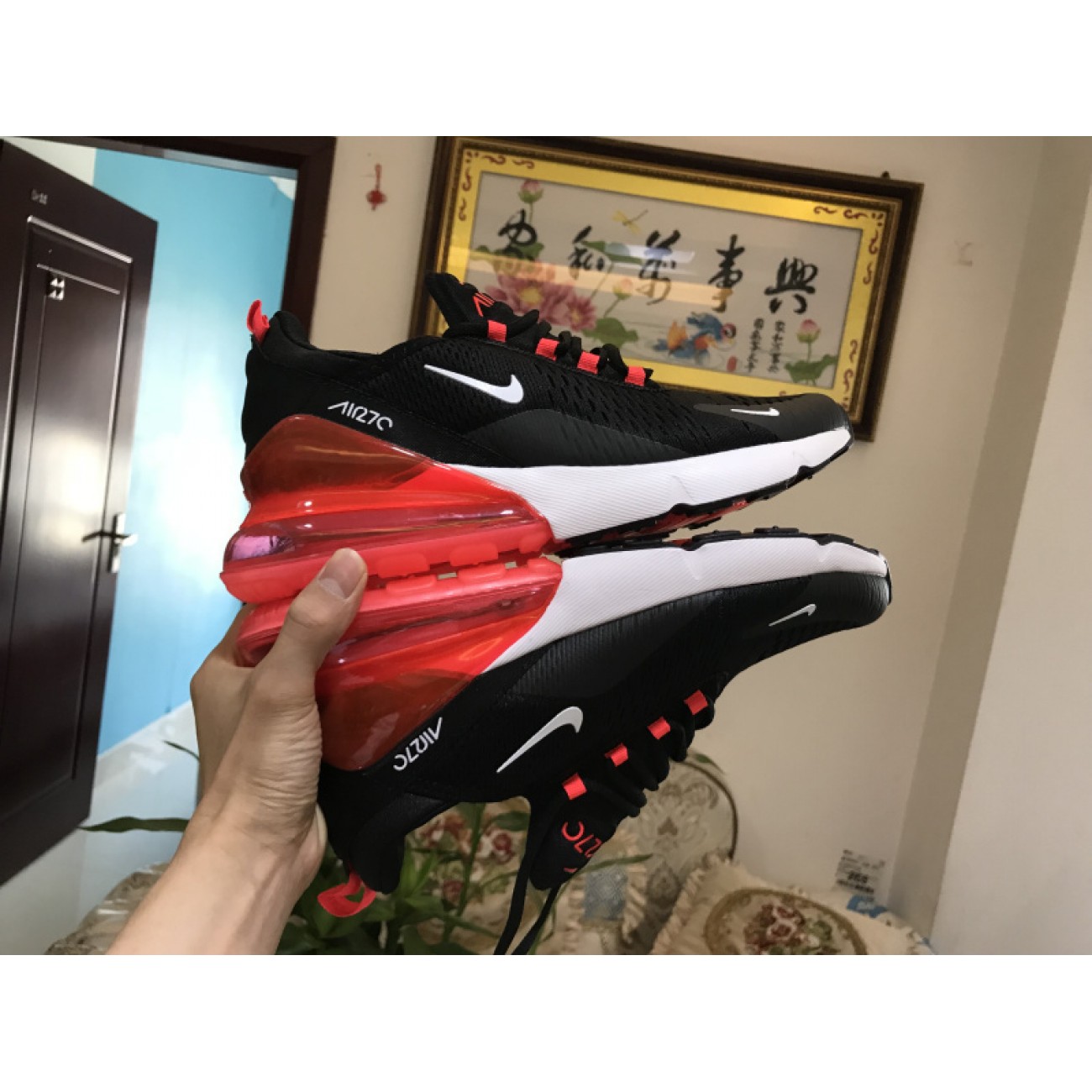 Nike Air Max 270 Black Red AH8050-016