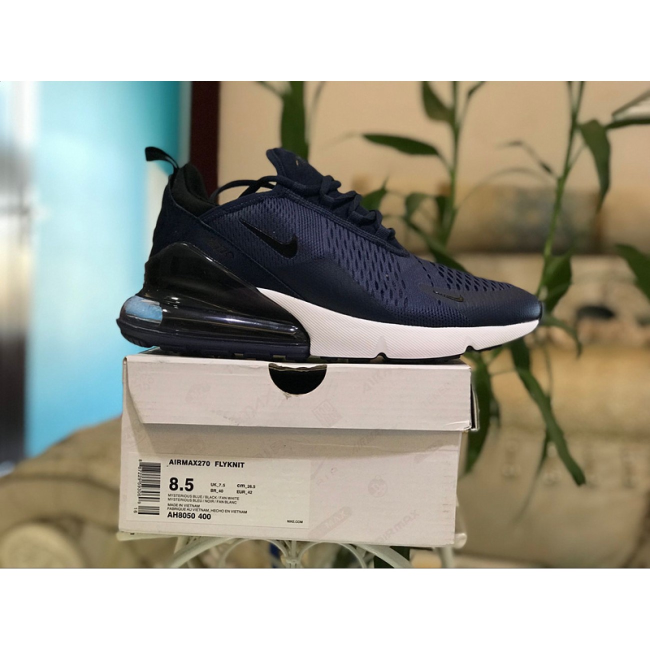 Nike Air Max 270 Midnight Navy Black AH8050-400