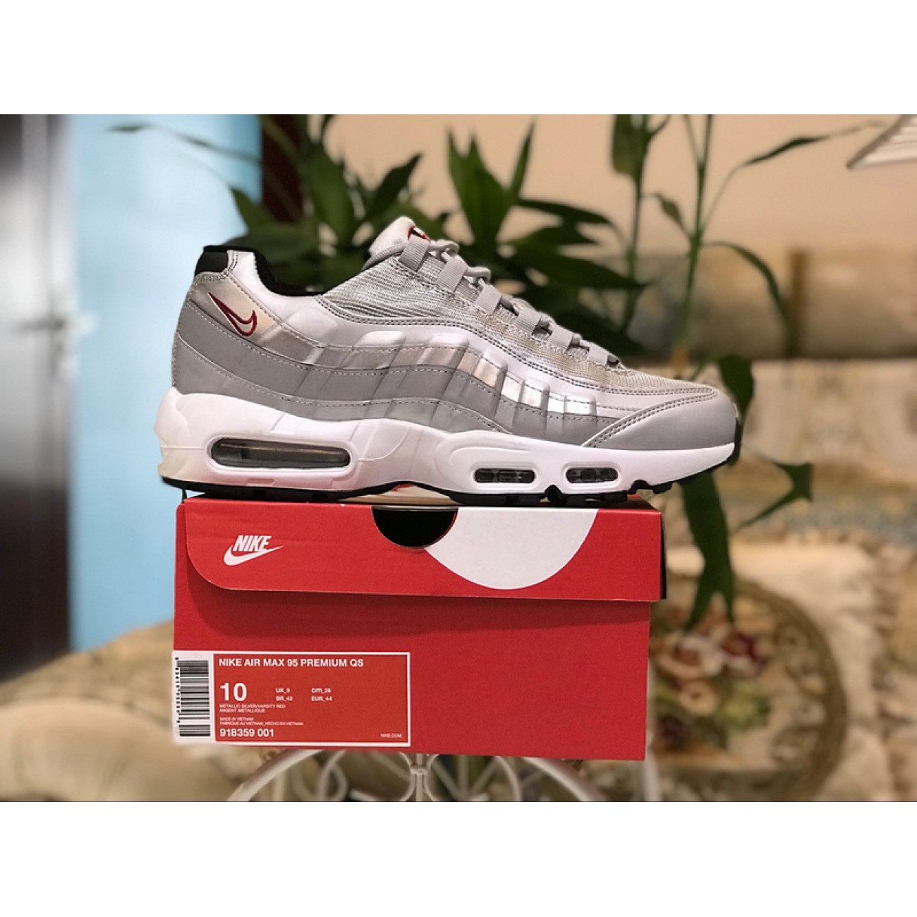 Nike Air Max 95 Premium QS Silver Bullet 918359-001