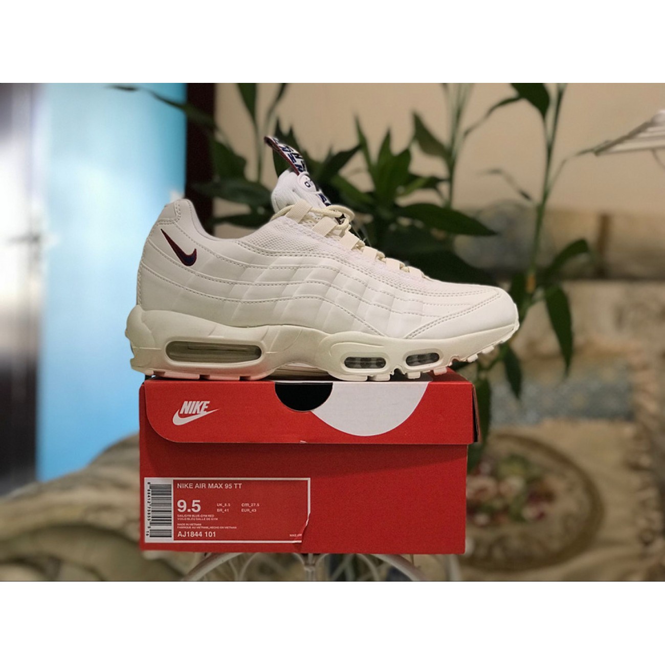 Nike Air Max 95 TT Pack Pull Tab White AJ1844-101