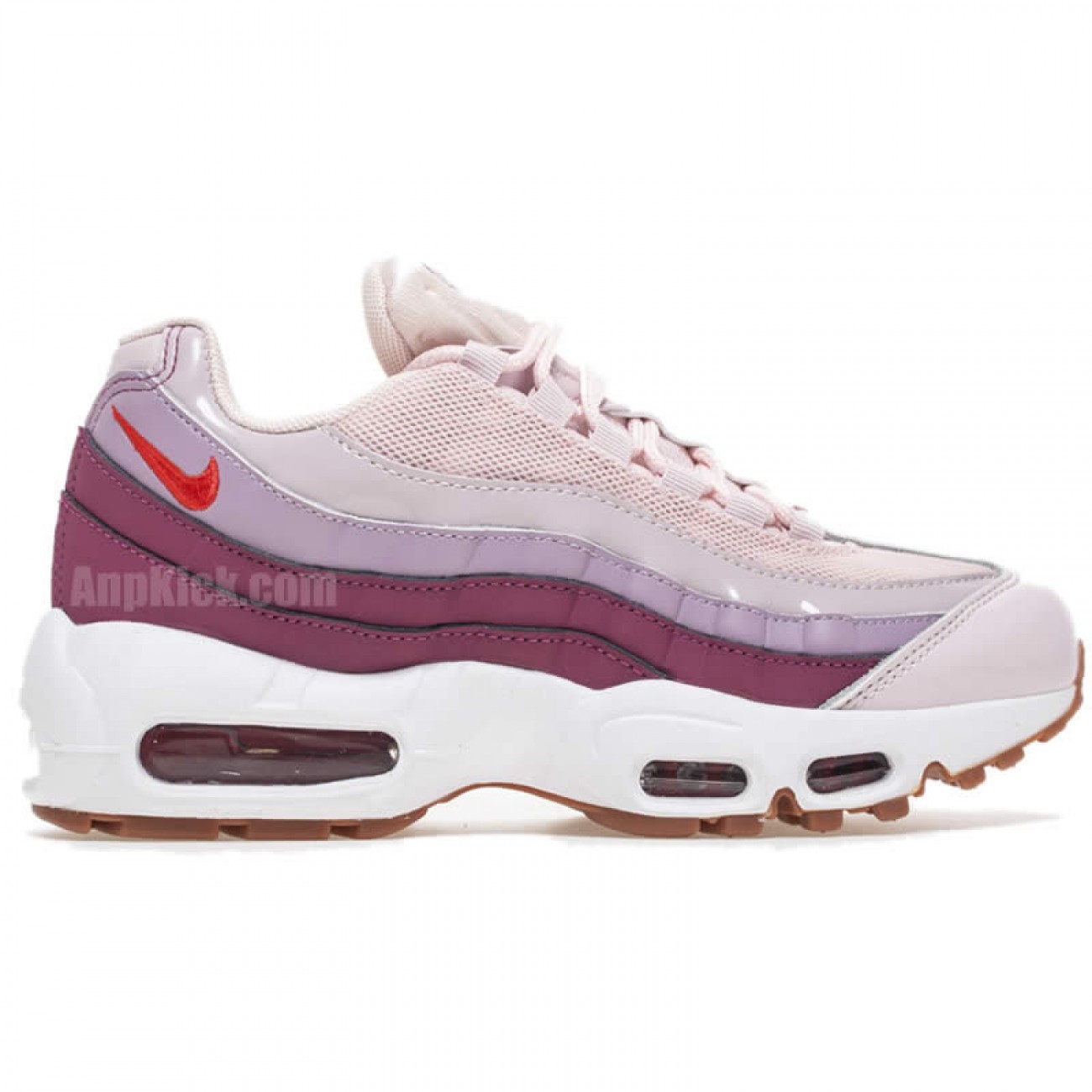 Nike Air Max 95 OG Womens Barley Rose Hot Punch Pink 307960-603