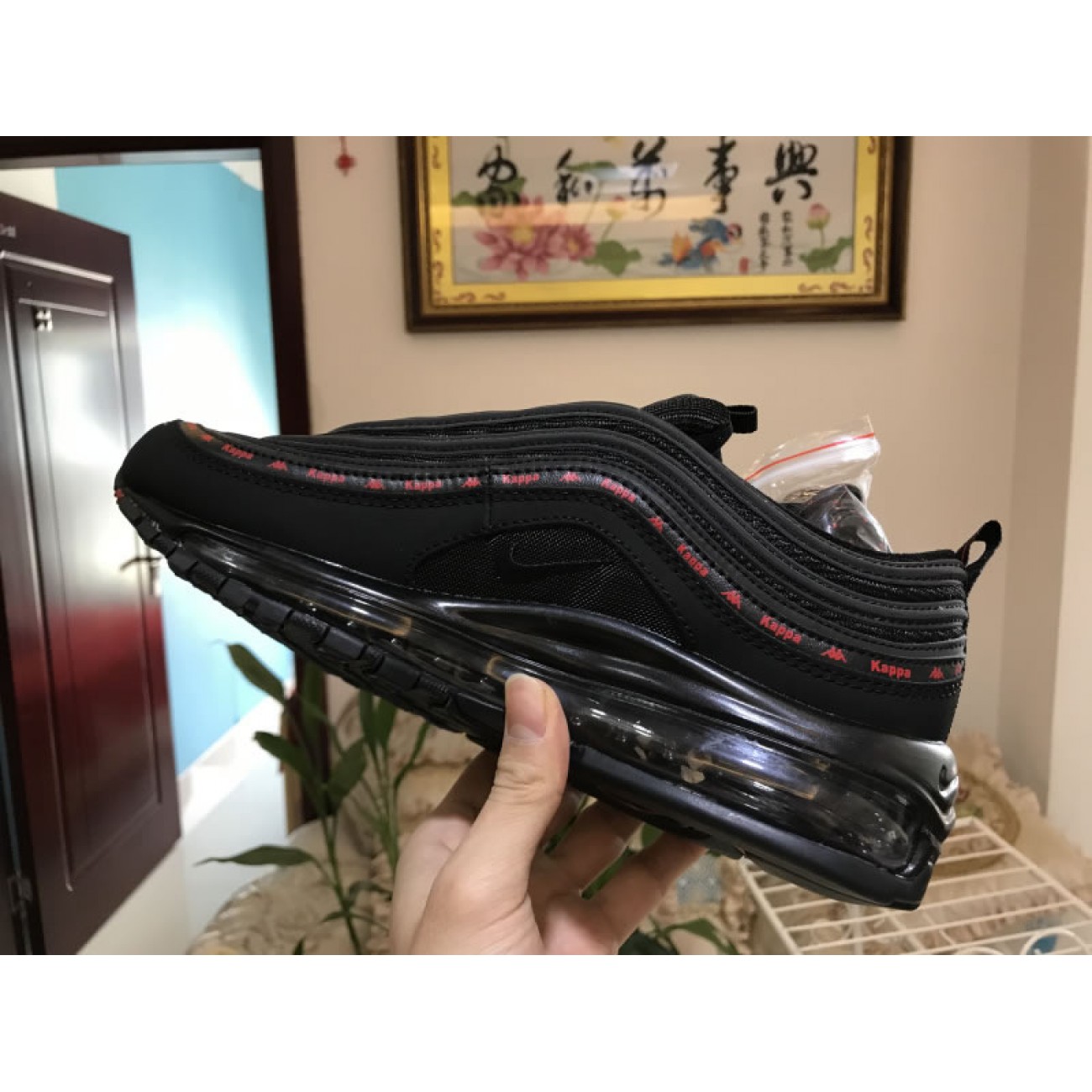 Nike Air Max 97 x Kappa Black Red AJ1986-004