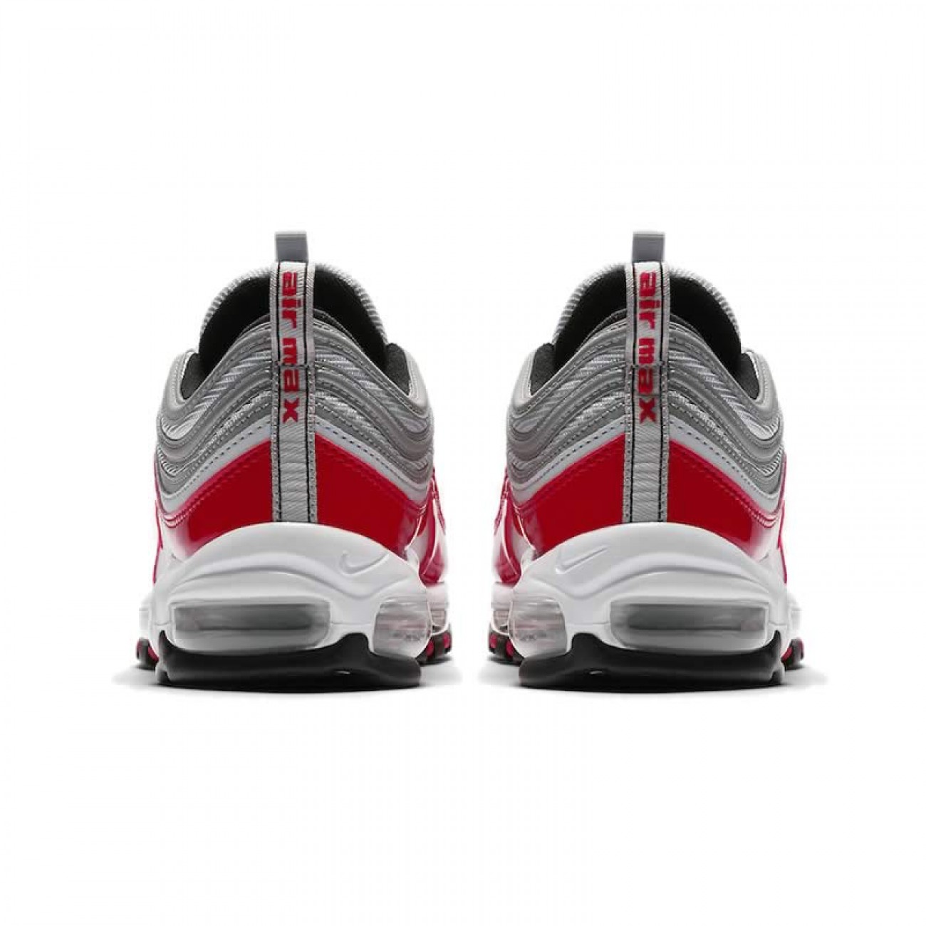 Nike Air Max 97 "University Red / Silver" Mens Womens Shoes 921826-009