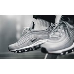 Air Max 97 Premium Reflective Silver Black Bullet Shoes 312834-007