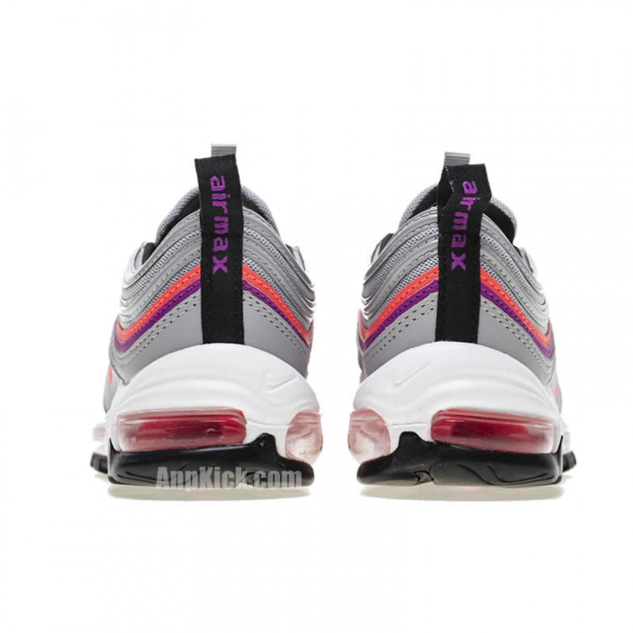 Nike Air Max 97 Red Womens Pink Grey 97s Shoes 921733-009