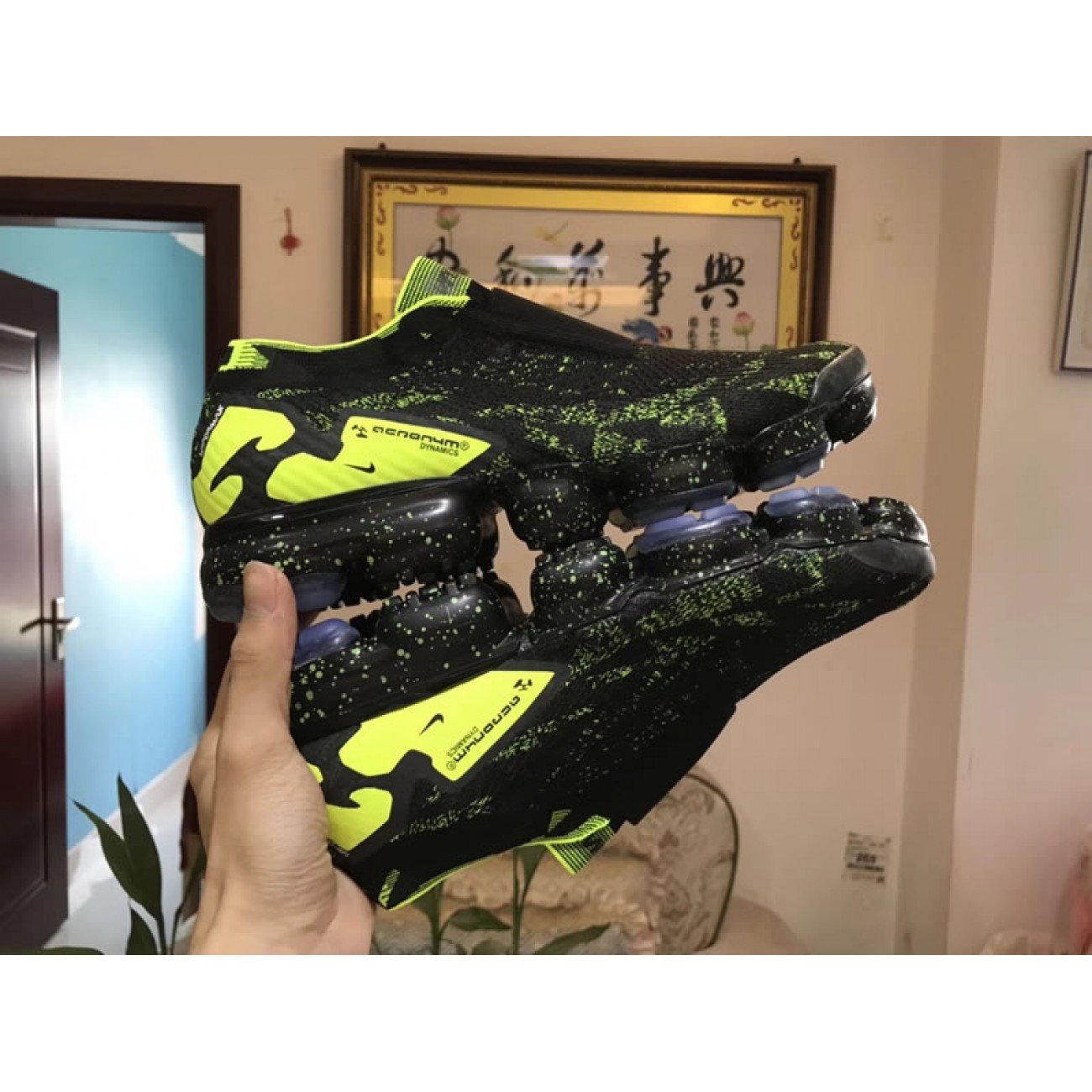 Acronym x Nike Air Vapormax Moc 2 AQ0996-007 Black / VoltBlack