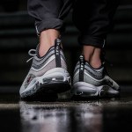 NIKE AIR MAX 97 ULTRA METALLIC SILVER/VARSITY RED