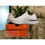 Nike Epic React Flyknit White Blue AQ0067-100