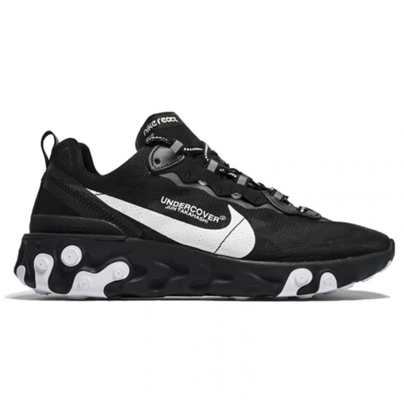 Undercover x Nike Epic React Element 87 "Black/White" AQ1813-001