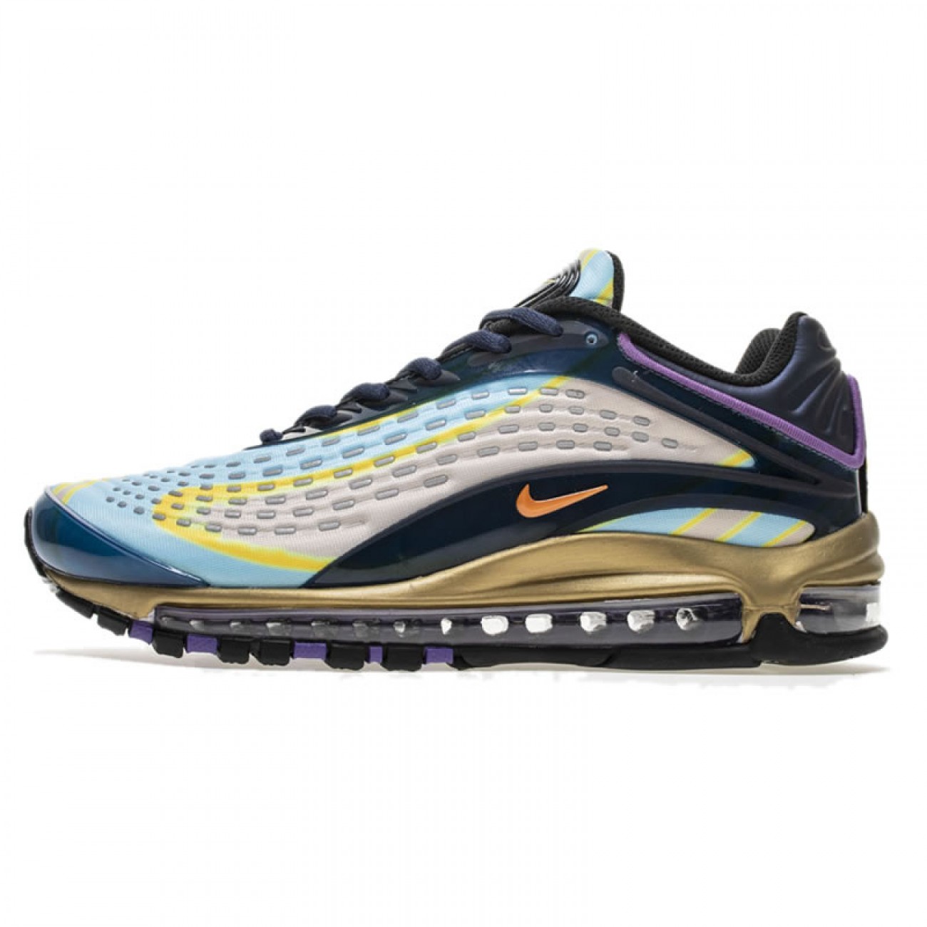 Nike Air Max Deluxe Midnight Navy Laser Orange AQ1272-400