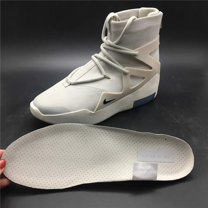 Nike Air 'Fear of God 1' FOG 1 Light Bone Shoes Boots For Sale AR4237-001 Pics