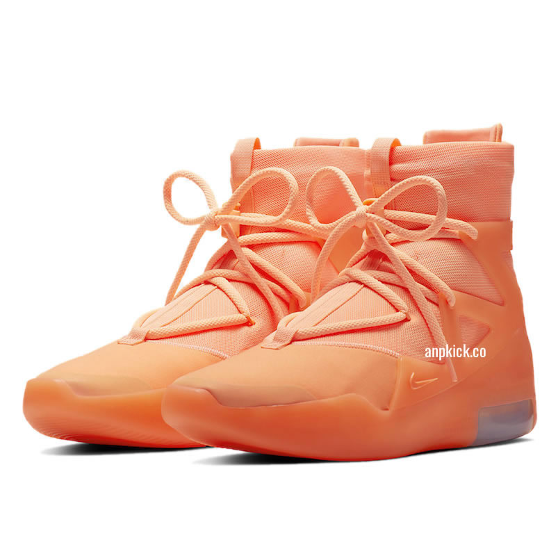 Nike Air Fear Of God 1 Orange Pulse Fog Outfit Ar4237 800 (3) - newkick.app