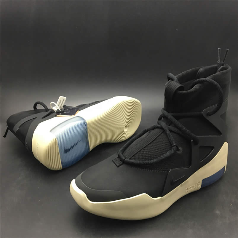 Nike Air 'FOG 1 / Fear of God 1' Black Shoes Boots For Sale AR4237-001 Pics