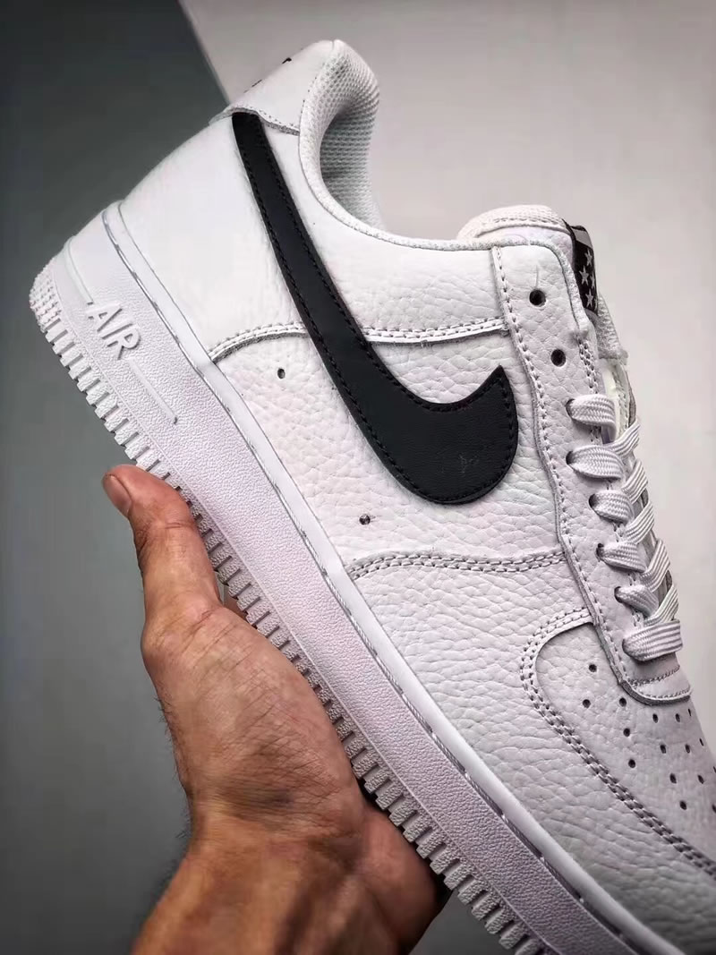 Nike Air Force 1 '07 'Stars' Black/White Low In-Hand AA4083-103