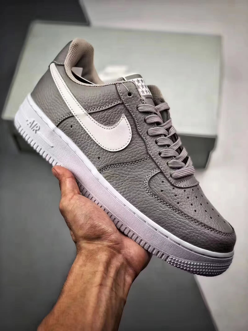 Nike Air Force 1 '07 'Stars' Wolf Grey/White Low In-Hand AA4083-013