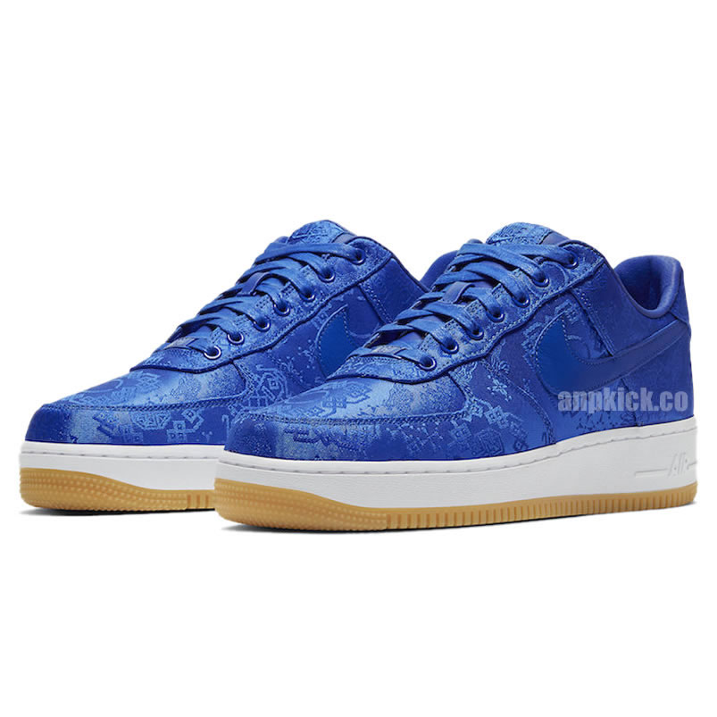 Clot Nike Air Force 1 Prm Royal Blue Silk Release Date Cj5290 400 (3) - newkick.app