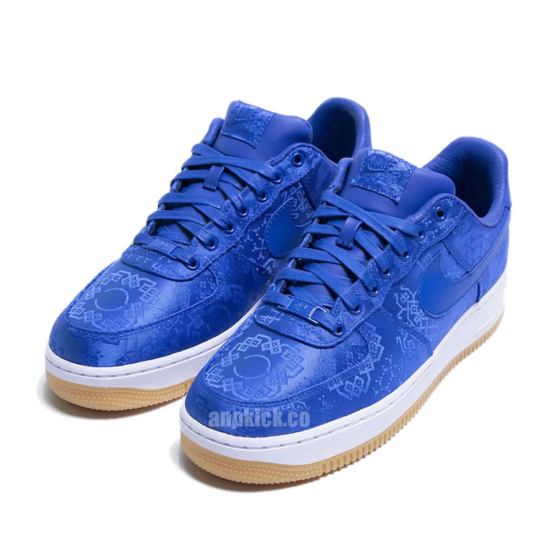 Clot Nike Air Force 1 Prm Royal Blue Silk Release Date Cj5290 400 (5) - newkick.app