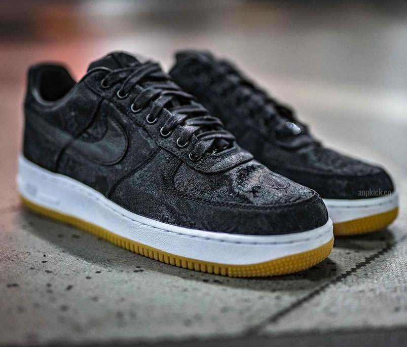 Fragment Clot Nike Air Force 1 Black Af1 Low Shoes Cz3986 001 (10) - newkick.app