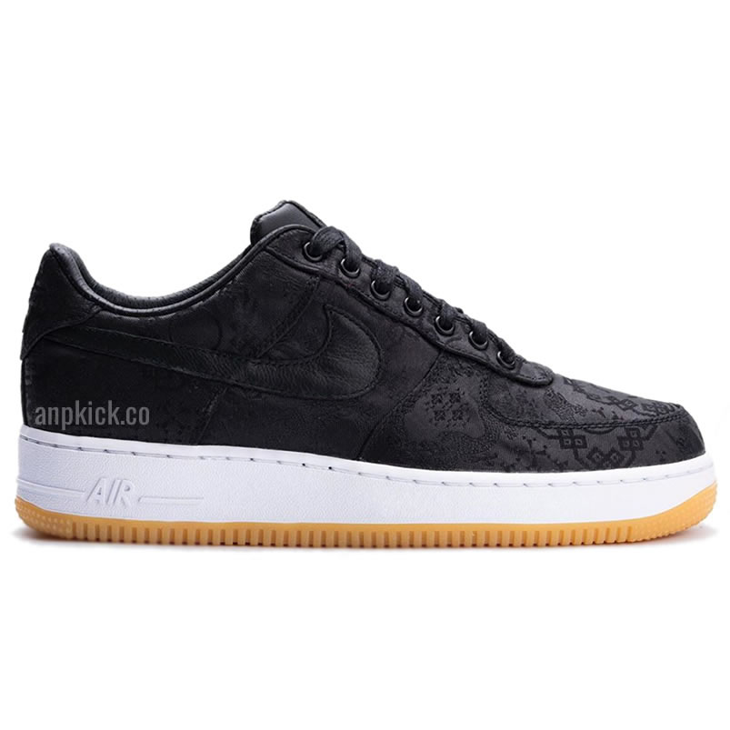 Fragment Clot Nike Air Force 1 Black Af1 Low Shoes Cz3986 001 (2) - newkick.app