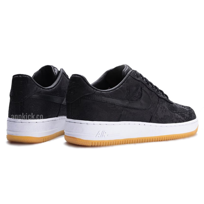 Fragment Clot Nike Air Force 1 Black Af1 Low Shoes Cz3986 001 (4) - newkick.app