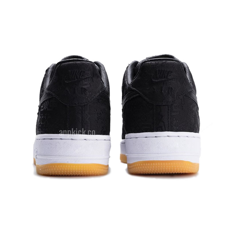 Fragment Clot Nike Air Force 1 Black Af1 Low Shoes Cz3986 001 (7) - newkick.app