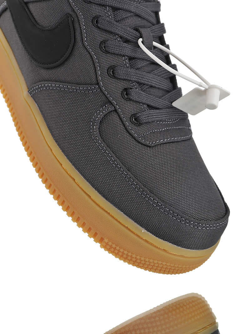 Nike Air Force 1 07 Lv8 Style Black Gum Shoes Aq0117 002 Pics (8) - newkick.app