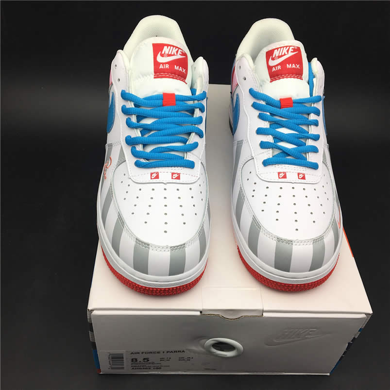 Nike Air Force 1 Af1 Parra Shoes Ah8462 100 Pics (1) - newkick.app