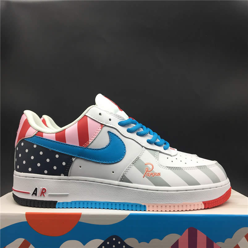 Nike Air Force 1 Af1 Parra Shoes Ah8462 100 Pics (2) - newkick.app