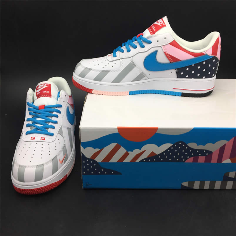 Nike Air Force 1 Af1 Parra Shoes Ah8462 100 Pics (3) - newkick.app