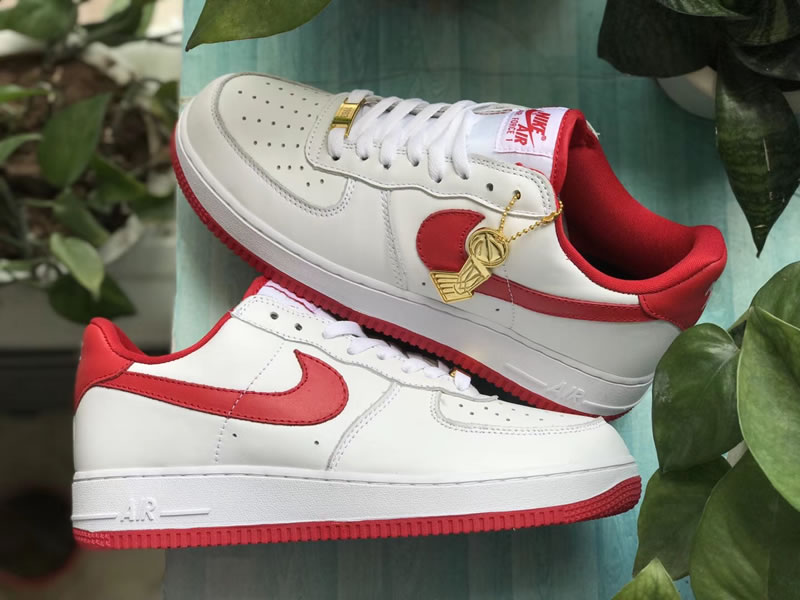 Nike Air Force 1 Low AF1 'Fo Fi Fo' White/Red AQ5107-100