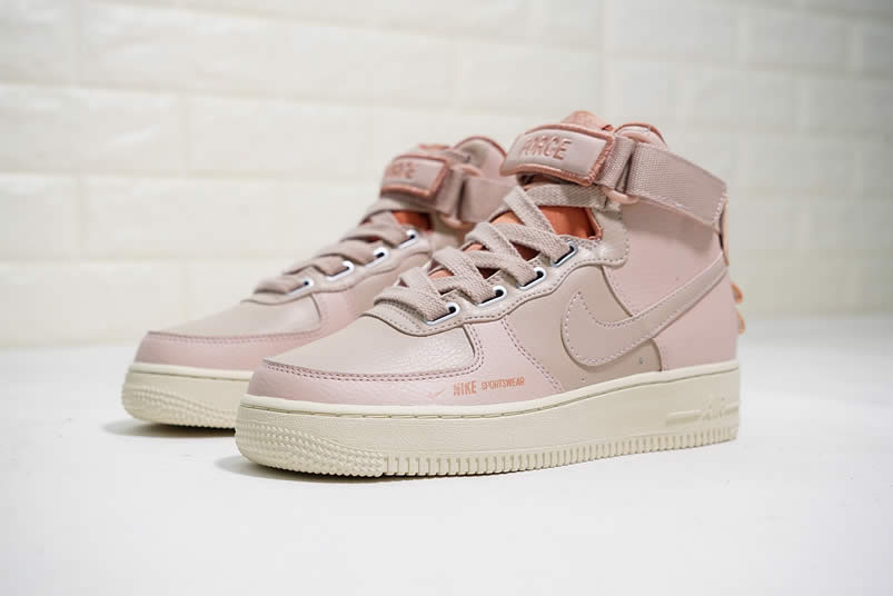 Nike Air Force 1 Utility Women's 'Particle Beige' Pink Shoes Pics AJ7311-200