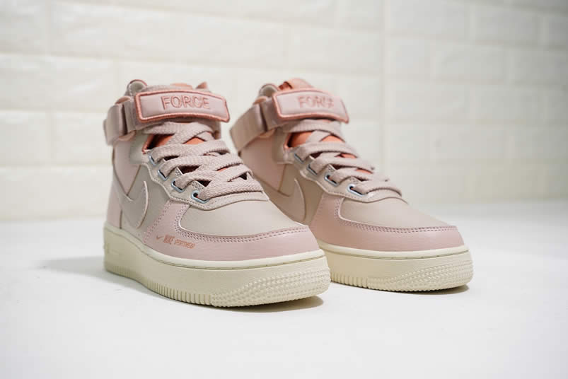 Nike Air Force 1 Utility Women's 'Particle Beige' Pink Shoes Pics AJ7311-200