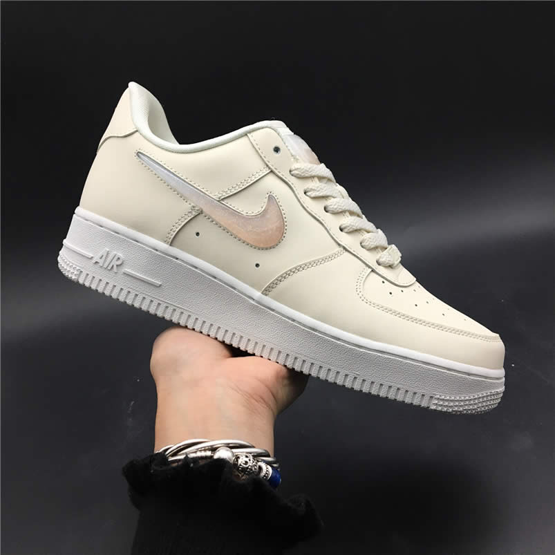 Nike Air Force 1 Womens Jelly Puff Wmns Af1 Low For Sale Pale Ivory Shoes Ah6827 100 (13) - newkick.app