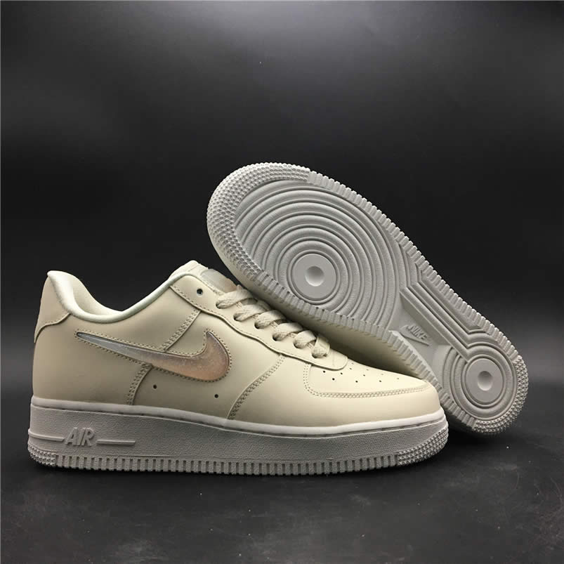 Nike Air Force 1 Womens Jelly Puff Wmns Af1 Low For Sale Pale Ivory Shoes Ah6827 100 (3) - newkick.app