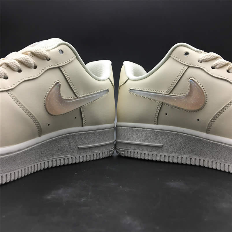 Nike Air Force 1 Womens Jelly Puff Wmns Af1 Low For Sale Pale Ivory Shoes Ah6827 100 (4) - newkick.app