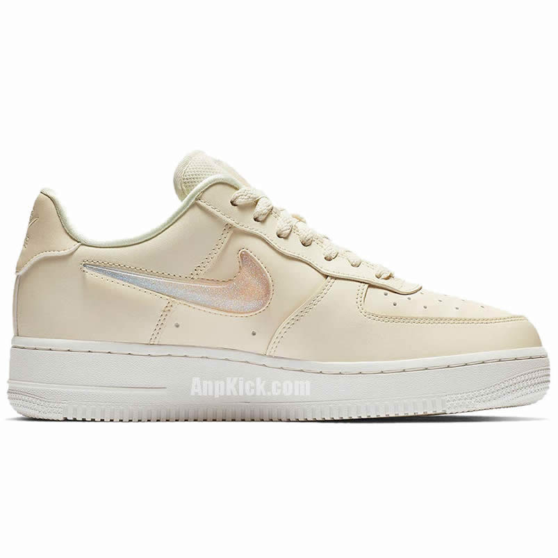 Nike Air Force 1 Womens Jelly Puff Wmns Af1 Low Pale Ivory Shoes Ah6827 100 (2) - newkick.app