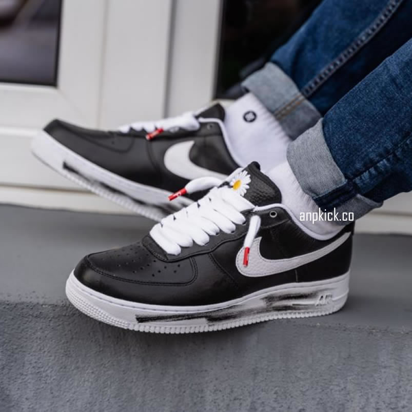 Peaceminusone G Dragon Nike Air Force 1 Low Para Noise On Feet Release Date Aq3692 001 (3) - newkick.app