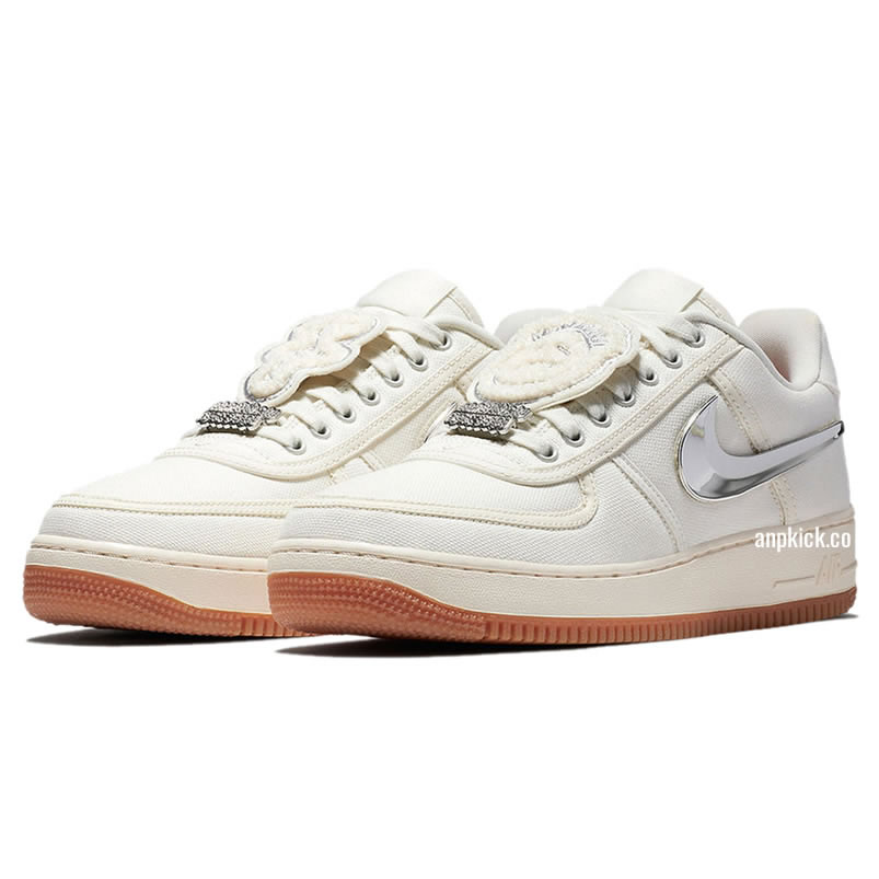 Travis Scott Nike Air Force 1 Low Sail Release Date For Sale Aq4211 101 (3) - newkick.app