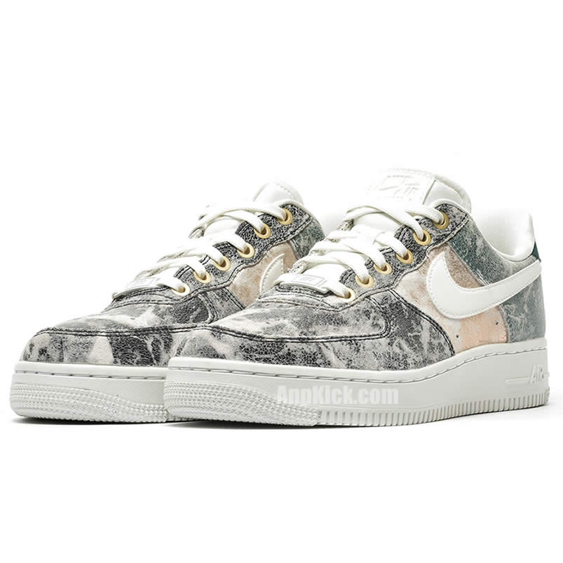 Womens Nike Air Force 1 Low 07 Lxx White Oil Grey Shoes Ao1017 100 (1) - newkick.app